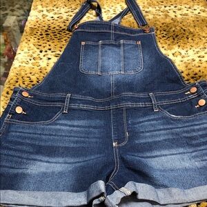 NOBO Blue Denim Women's Shorts Overalls